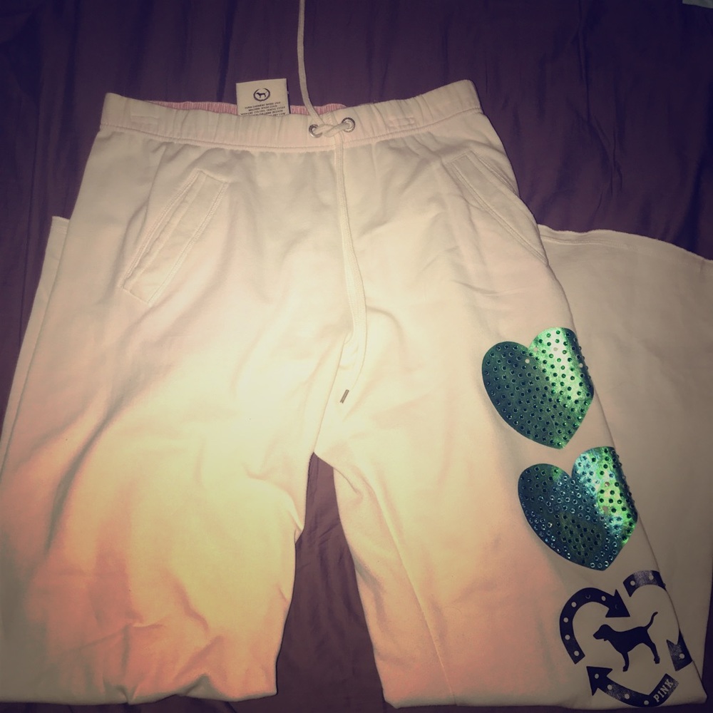 VS PINK SWEATPANTS